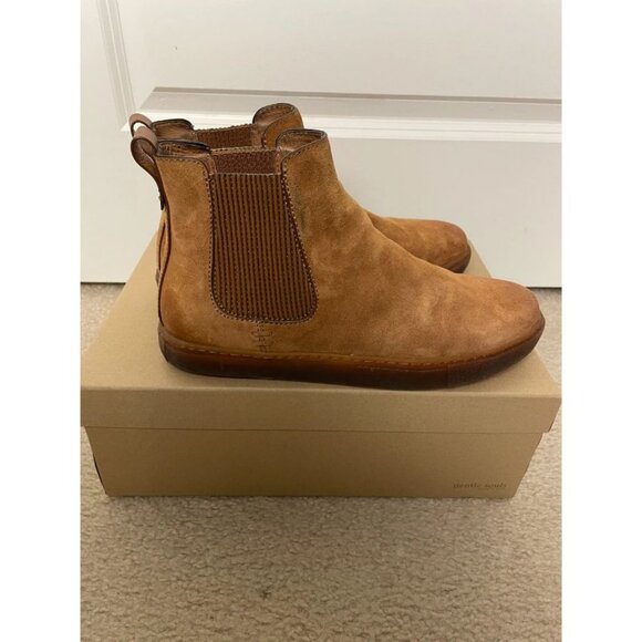 Gentle Souls Suede Chelsea Boots Cognac Brown Size 10 main image 7